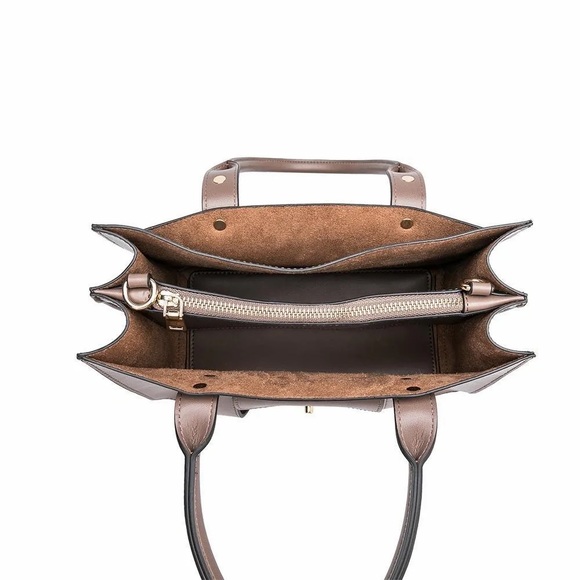 LAST ONE- KHLOE SHOULDER BAG - TAUPE - Picture 6 of 7